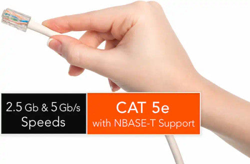 Sonnet Solo10G - 10GBASE-T Thunderbolt 3 Adapter with Multi-Gigabit Ethernet Support Sonnet Solo10G - 10GBASE-T Thunderbolt 3 Adapter with Multi-Gigabit Ethernet Support